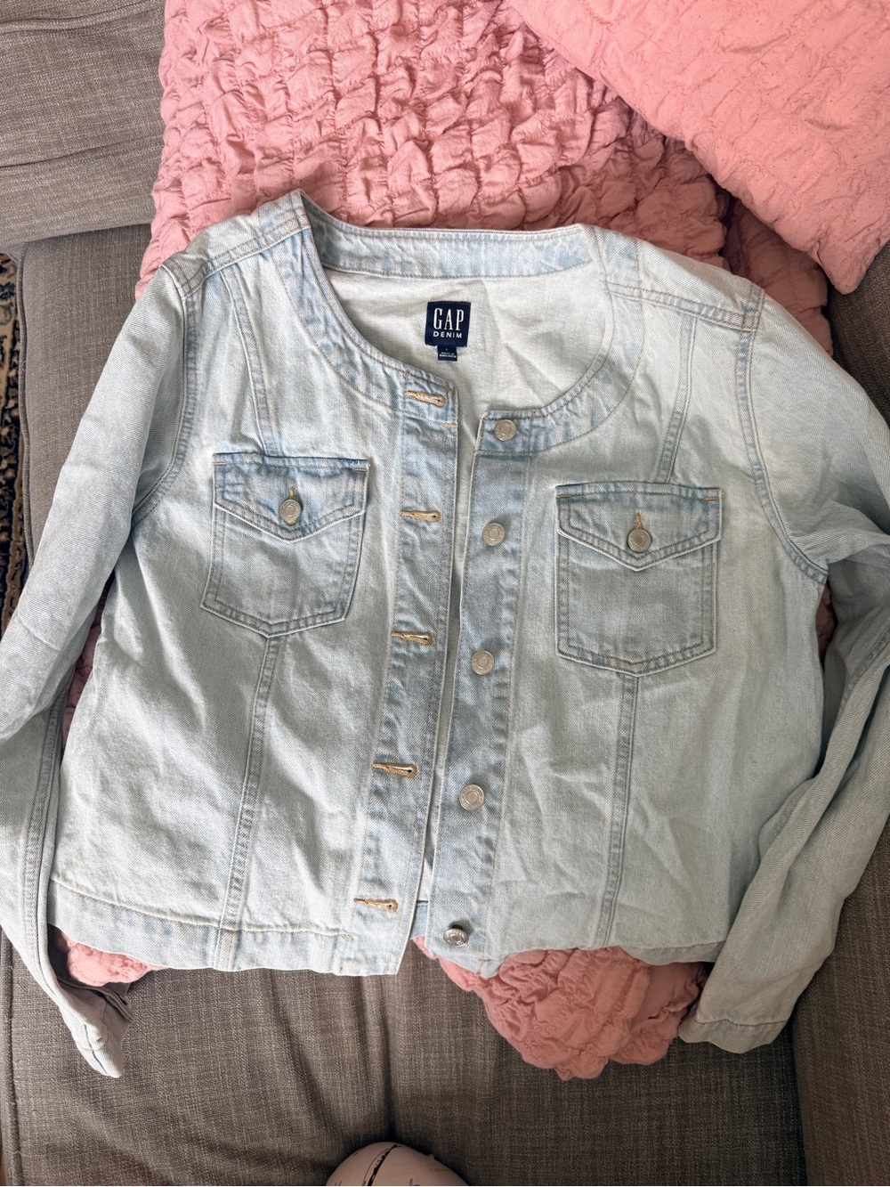 GAP Denim Jacket - Light Blue Wash